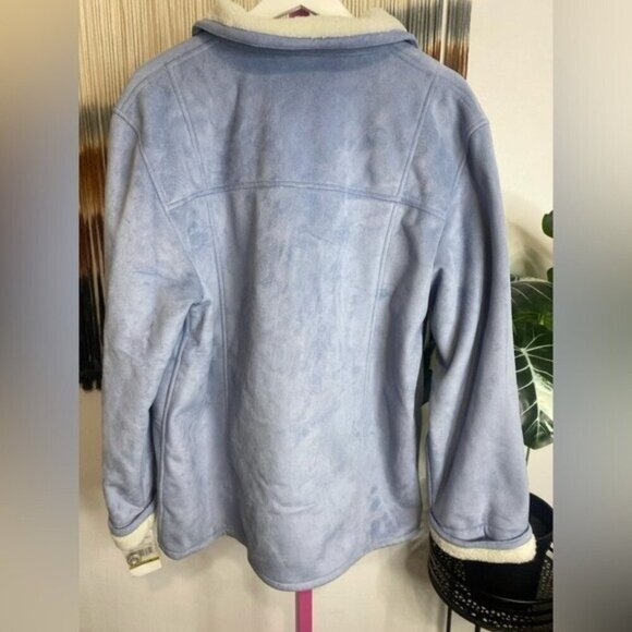 NWT ALFRED DUNNER FAUX SWEDE JACKET - Picture 5 of 5